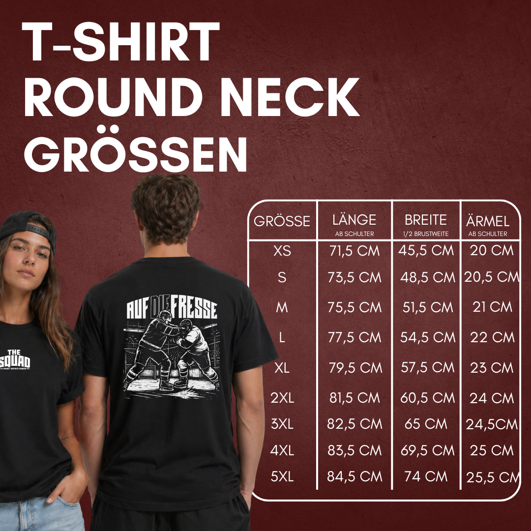 "AUF DIE FRESSE" The Squad Hockey-Shirt