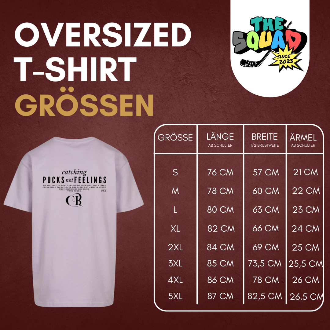 Cody Brenner "Catching Pucks" Oversized T-Shirt in 2 Farben