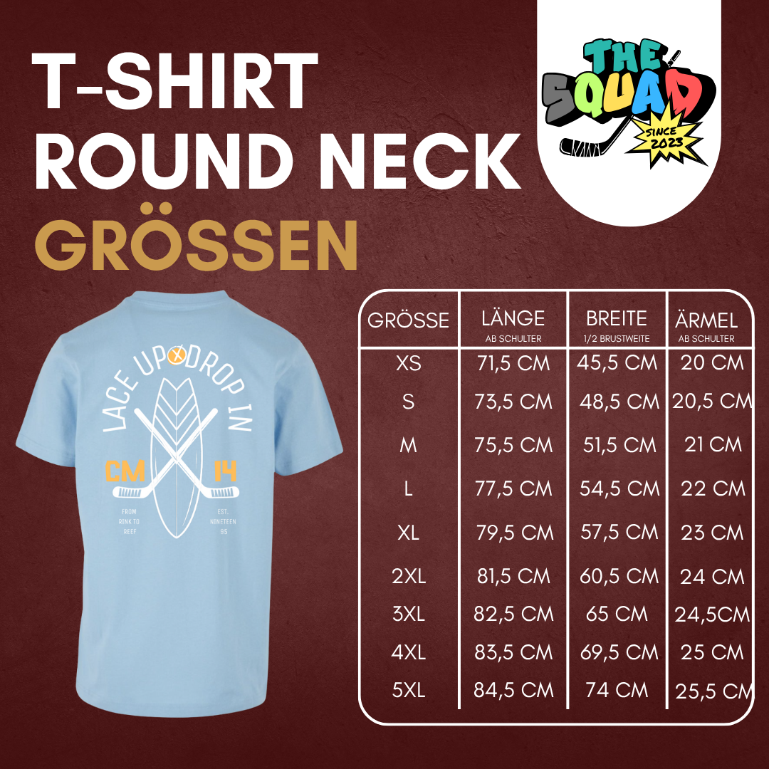 "FROM RINK TO REEF" Cole Maier X The Squad T-Shirt in 2 Farben