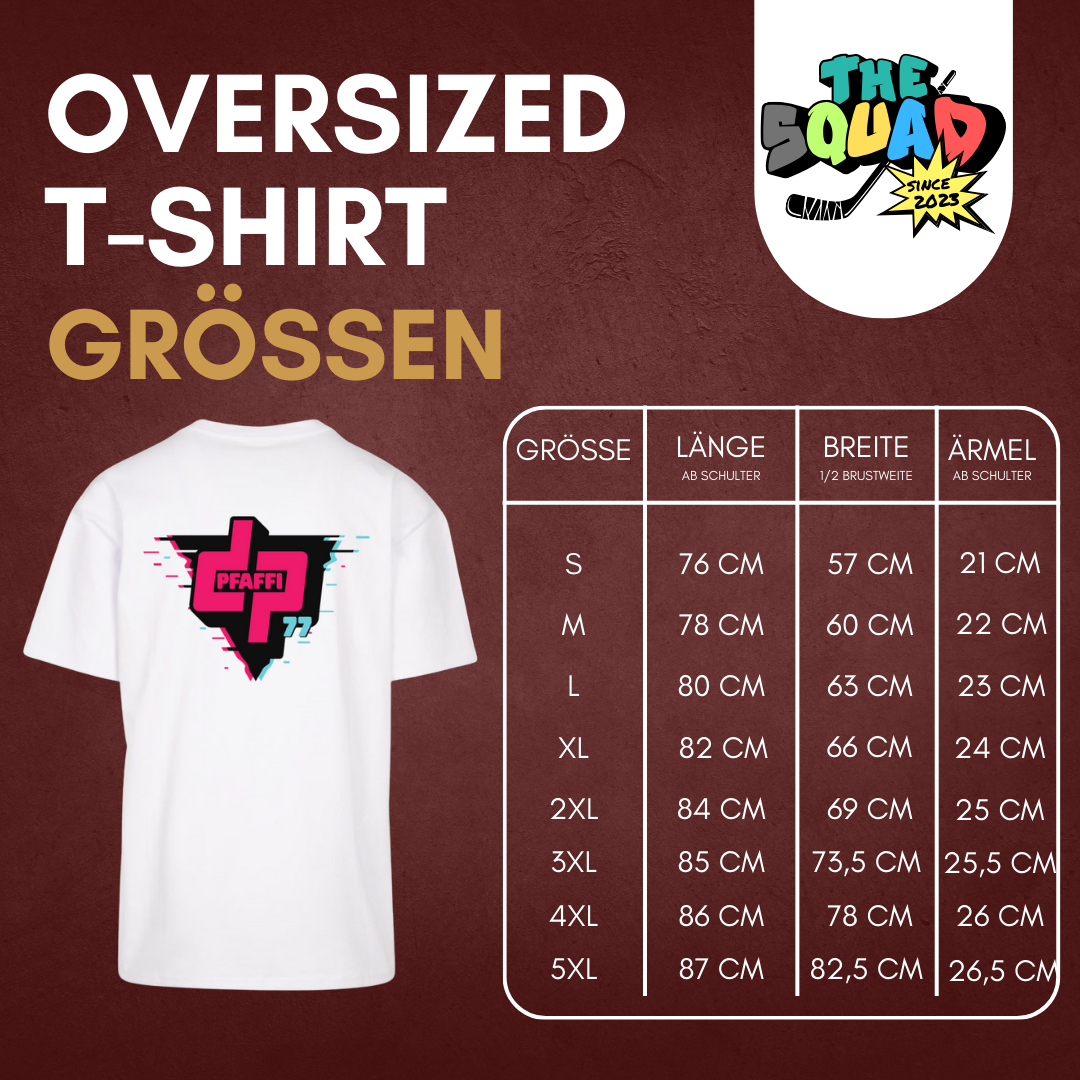 Daniel Pfaffengut "Pfaffi" Oversized Shirt in 2 Farben