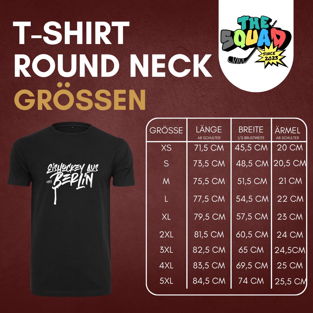 "EISHOCKEY AUS BERLIN" Broken Sticks X The Squad T-Shirt in 2 Farben