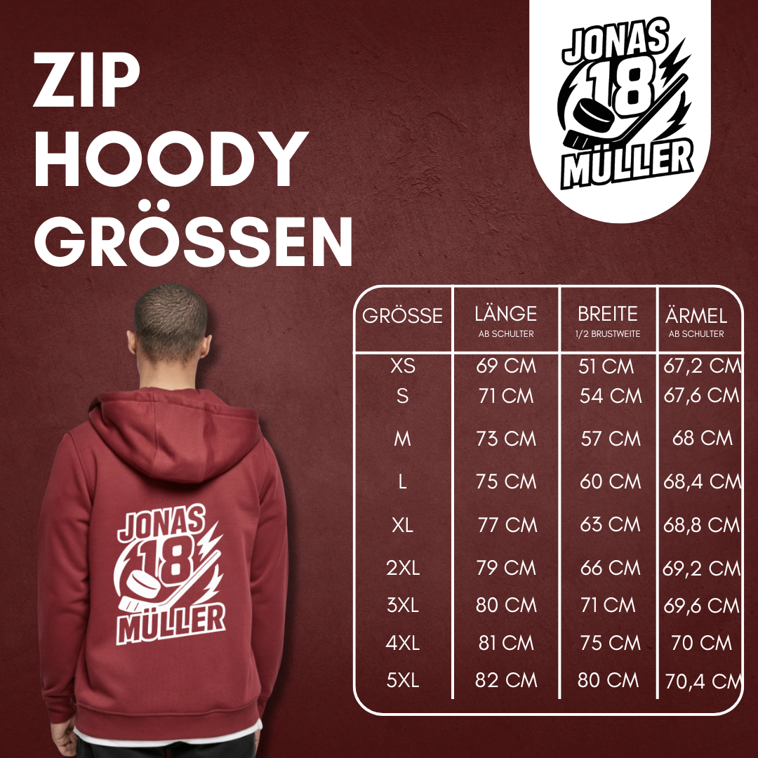 Jonas Müller "Defense18" Zip Hoodie in 2 Farben