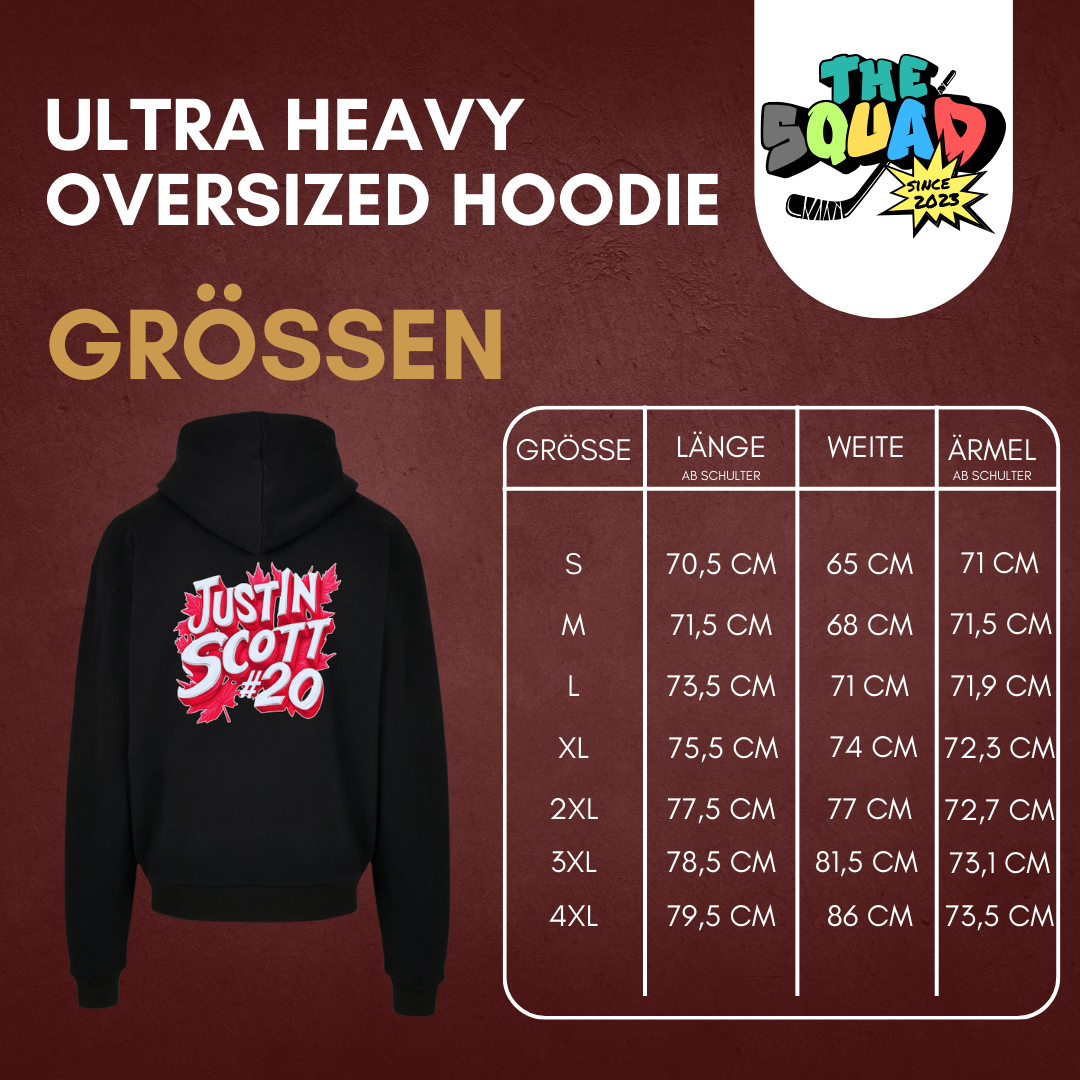 Justin Scott "Maple Leaf" Oversized Hoody