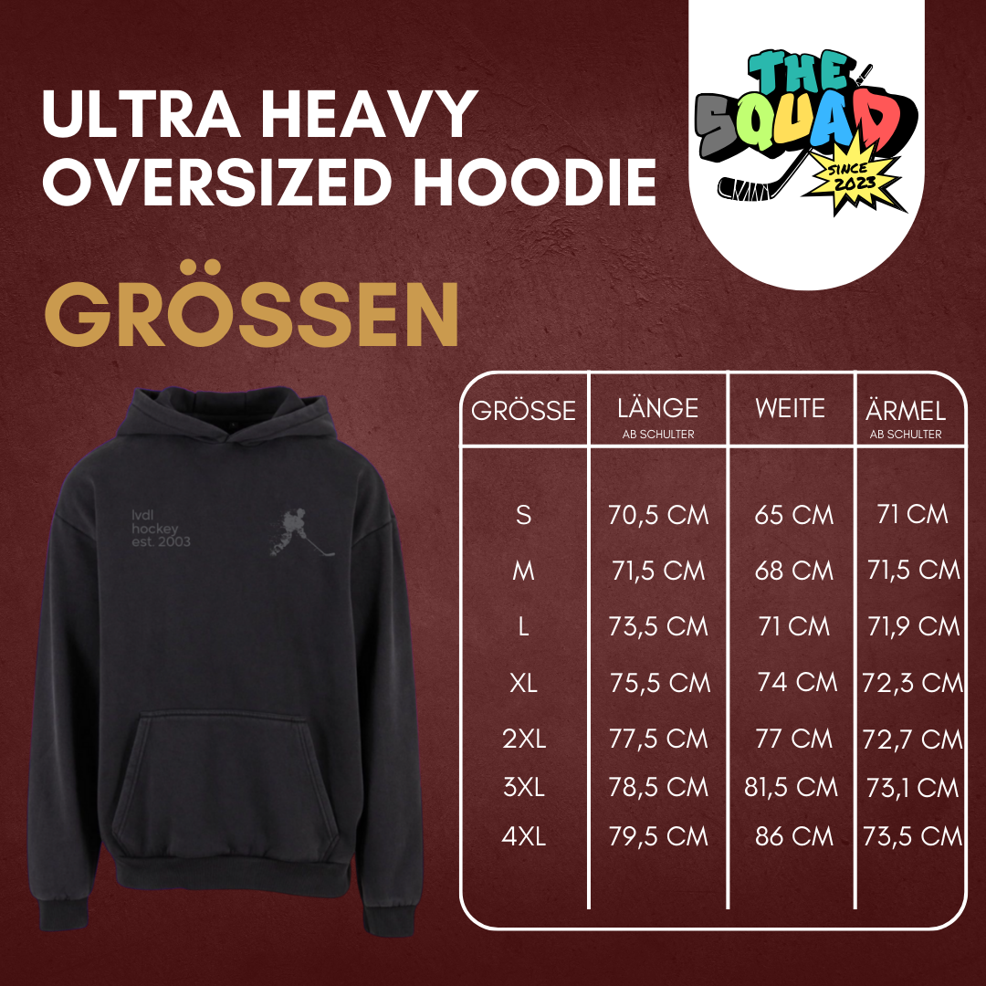 Leon van der Linde "keep pushing" Heavy Hoody
