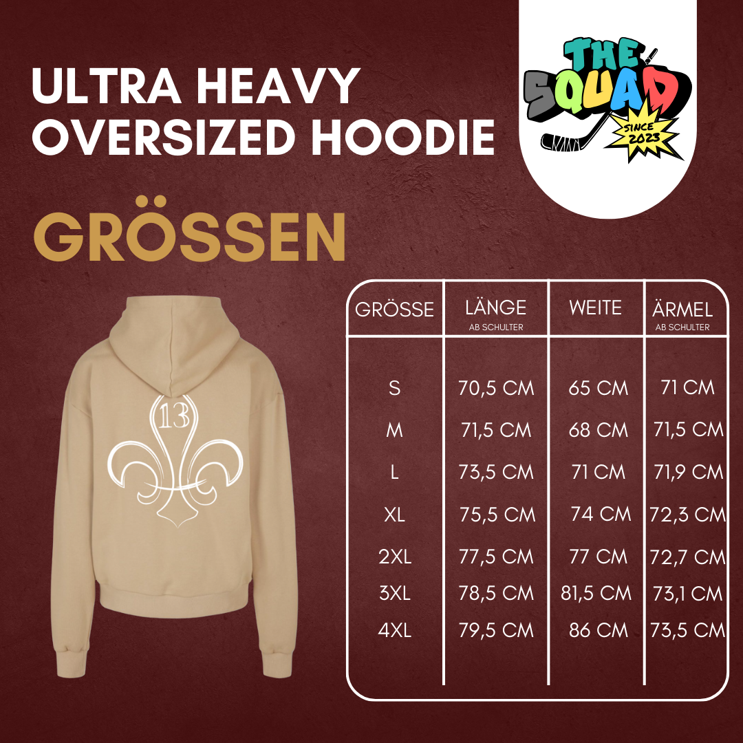 Lucas Dumont "VIS TA VIE"  Ultra Heavy Oversized Hoodie