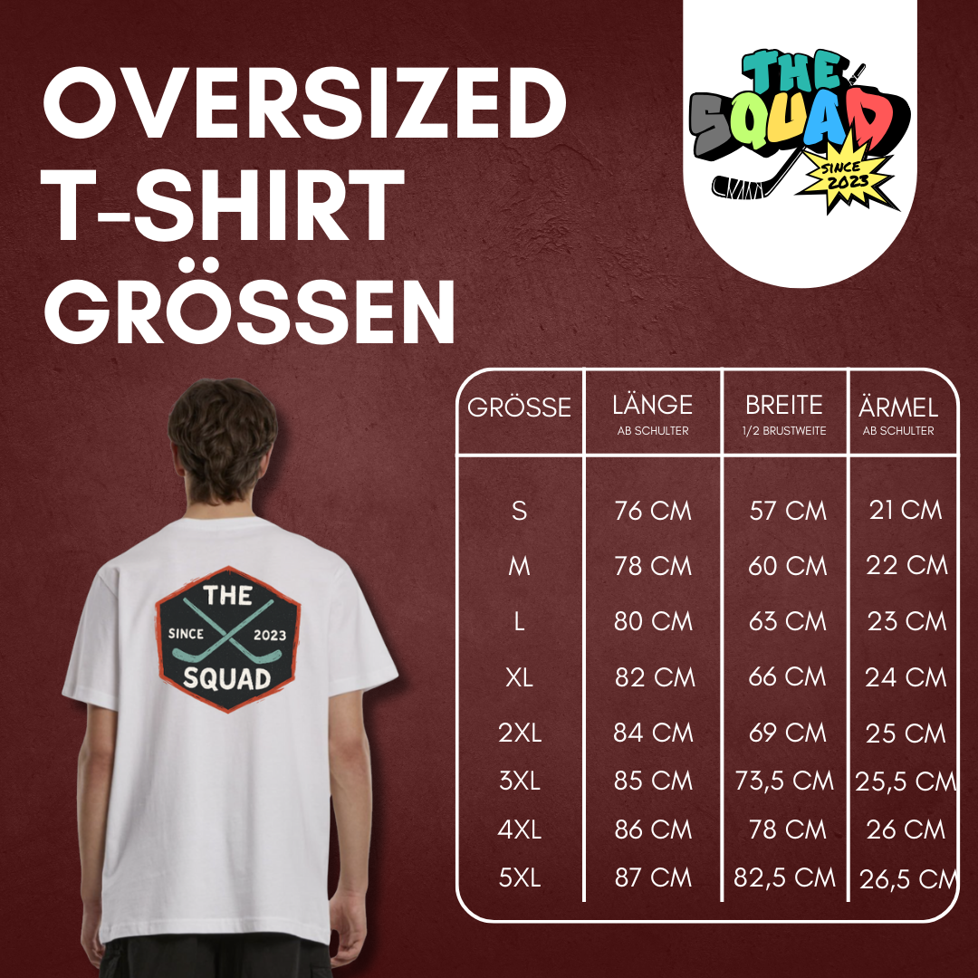 THE SQUAD "Favorite" Oversized Shirt in 2 Farben