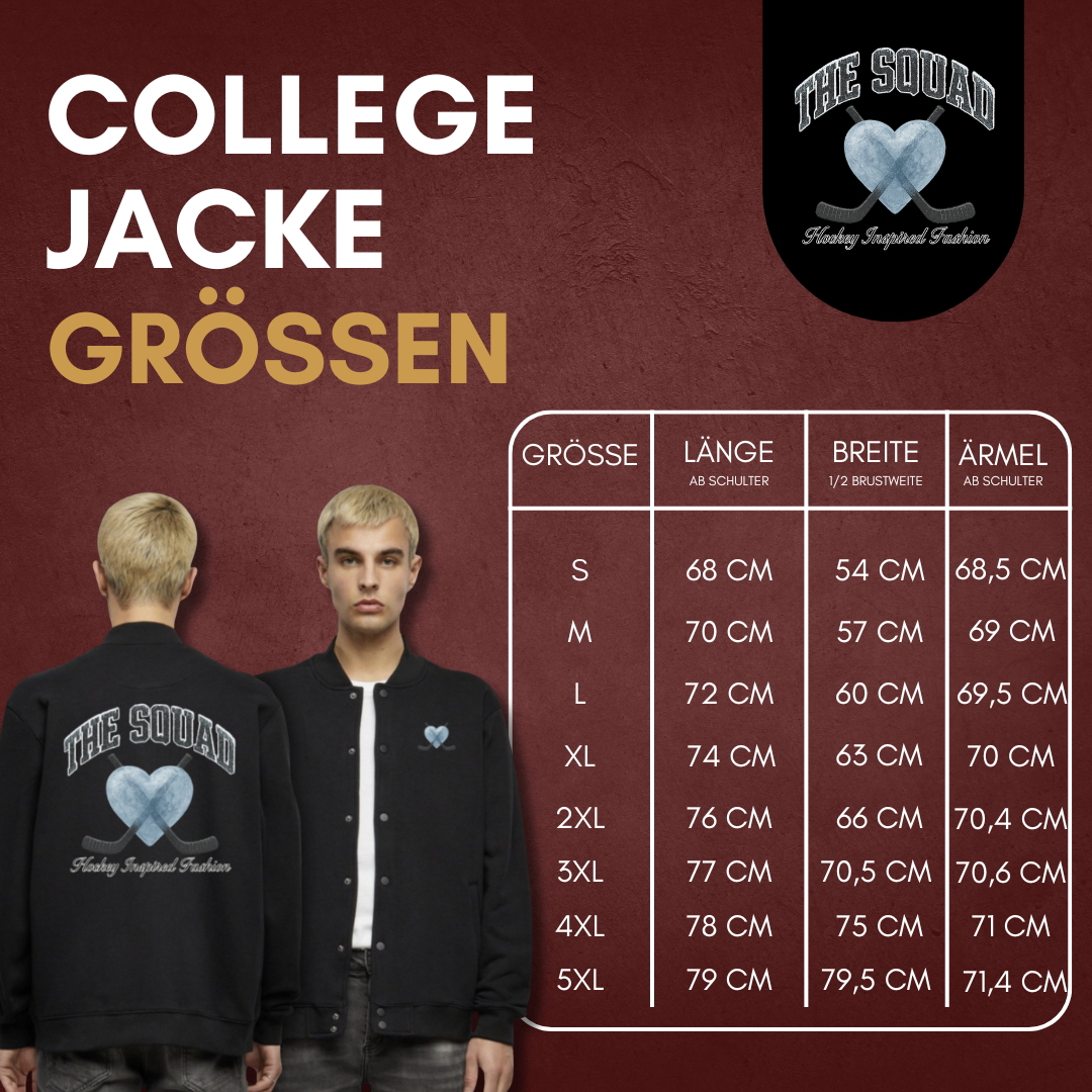 THE SQUAD "Frozen Heart"  College Jacke