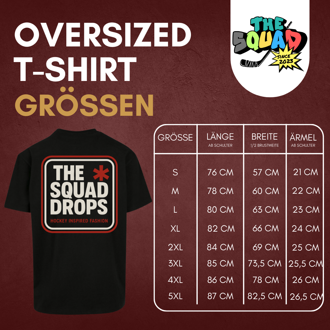 THE SQUAD "Heat Box to Box" Oversized Shirt