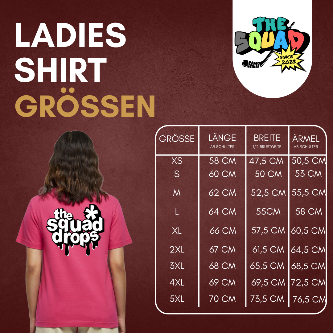 THE SQUAD "Melting" Ladies Shirt