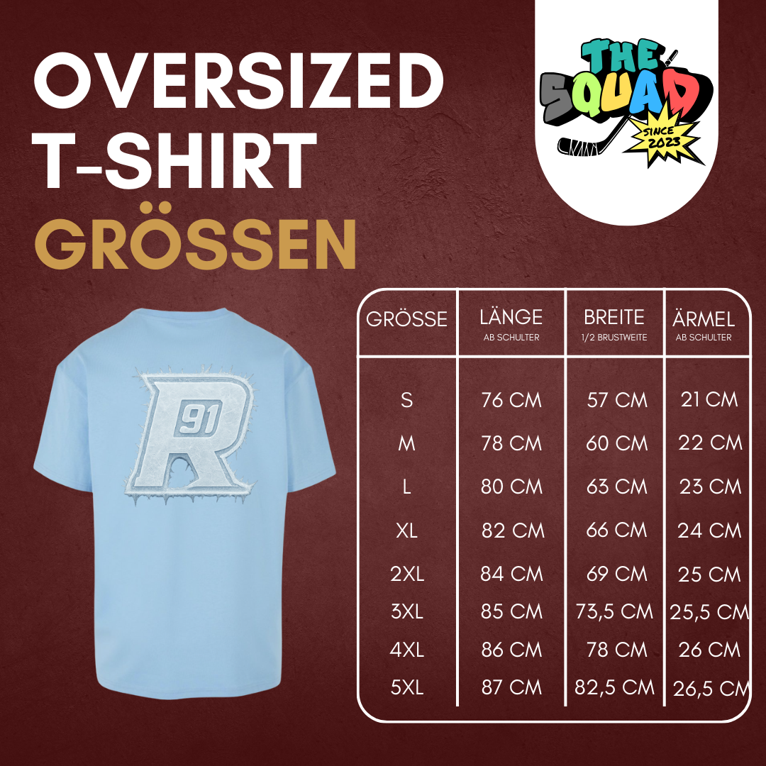 Timo Ruckdäschel "R91" Oversized Shirt in 2 Farben