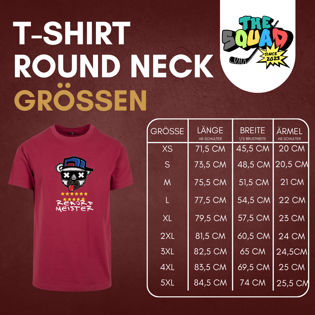 "Rekordmeister" T-Shirt in 2 Farben
