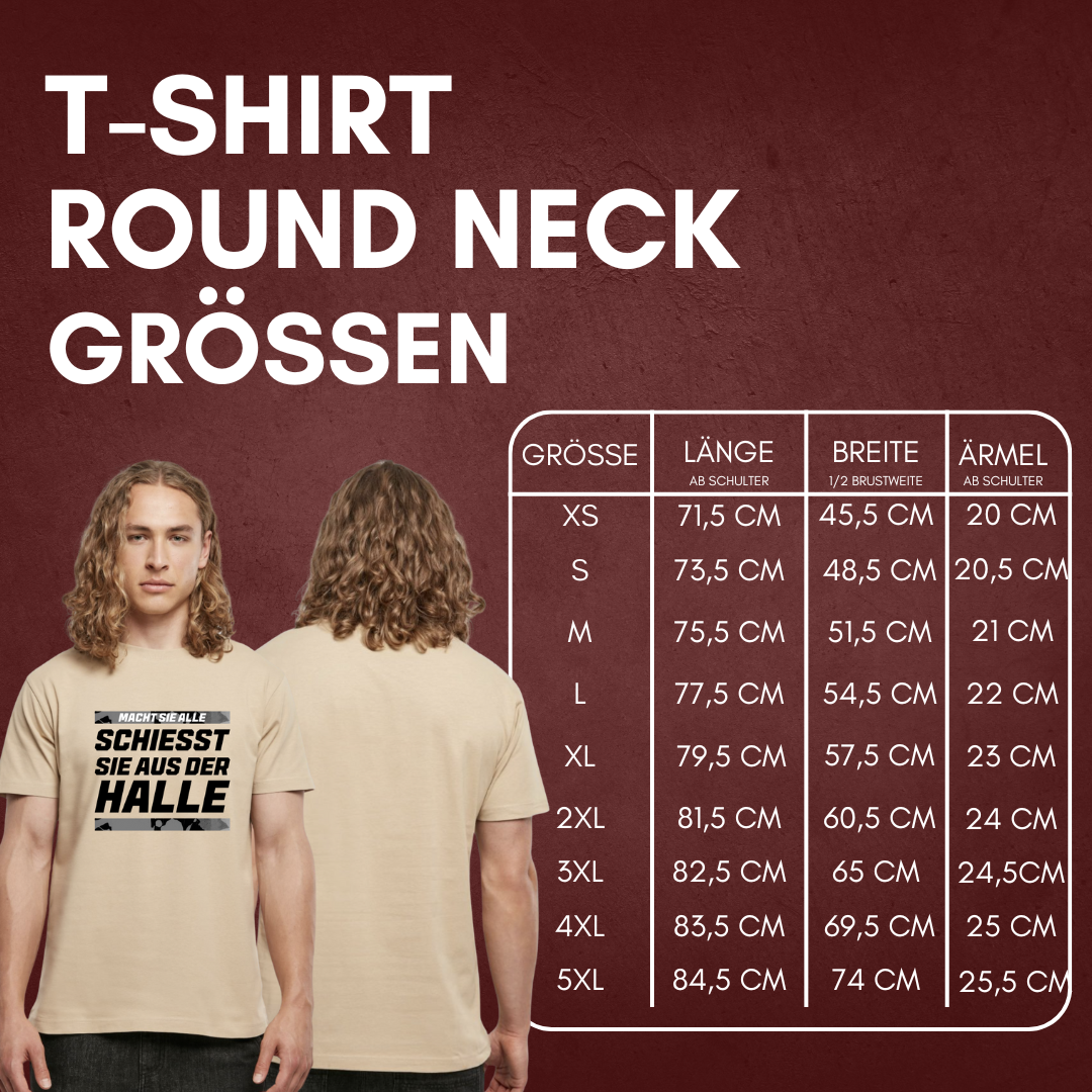 "Schiesst sie aus der Halle" T-Shirt