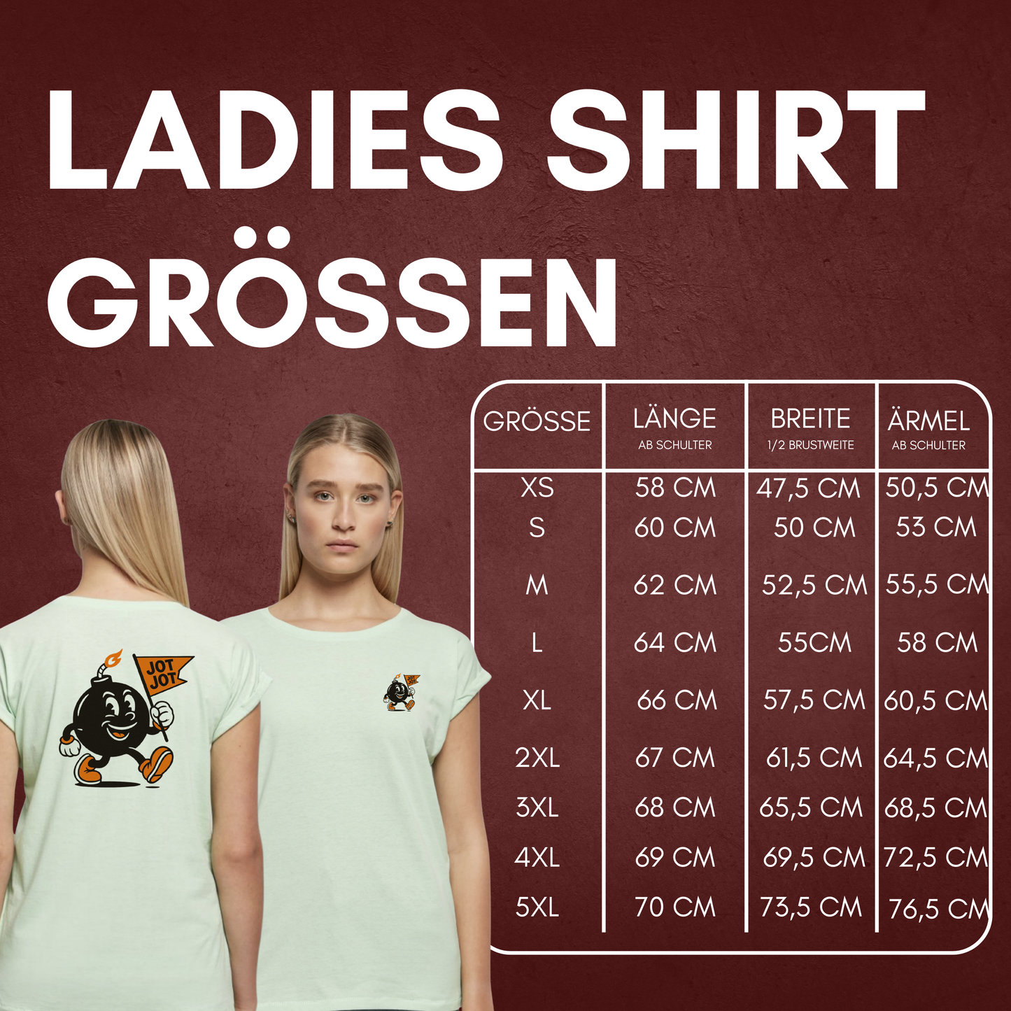 Justus Böttner "JOT JOT" Ladies Everyday Shirt