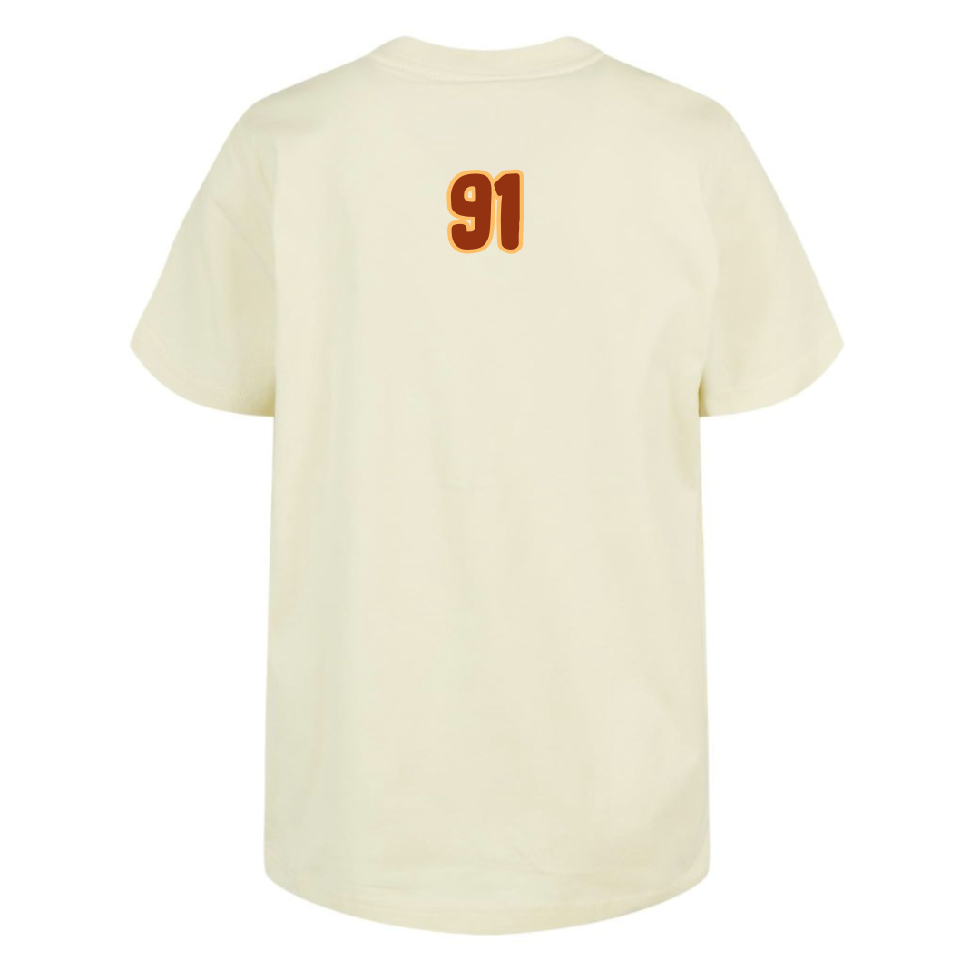 Travis Turnbull "Bull 91" Kids T-Shirt back