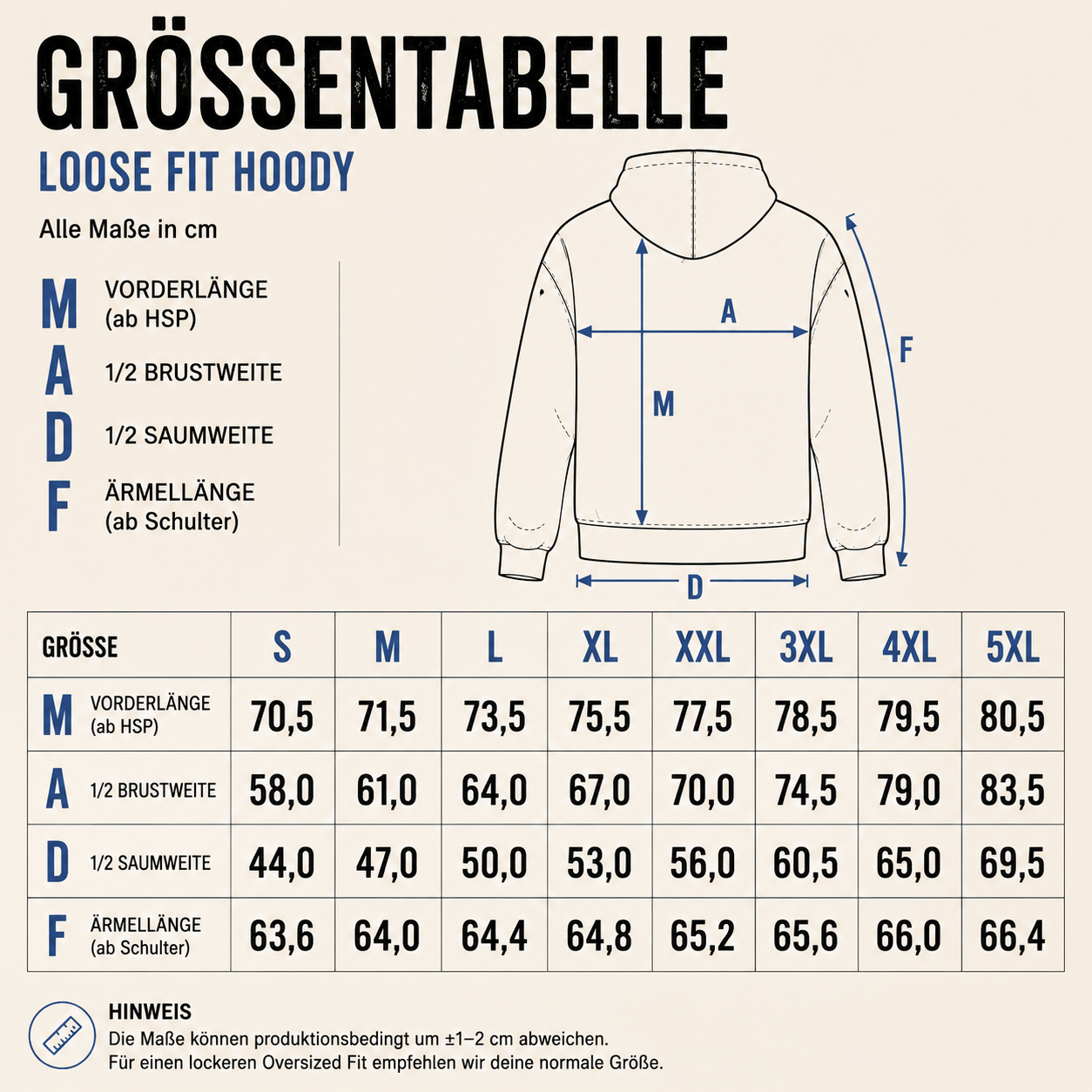 Unsportliches Verhalten Loose Fit Hoody