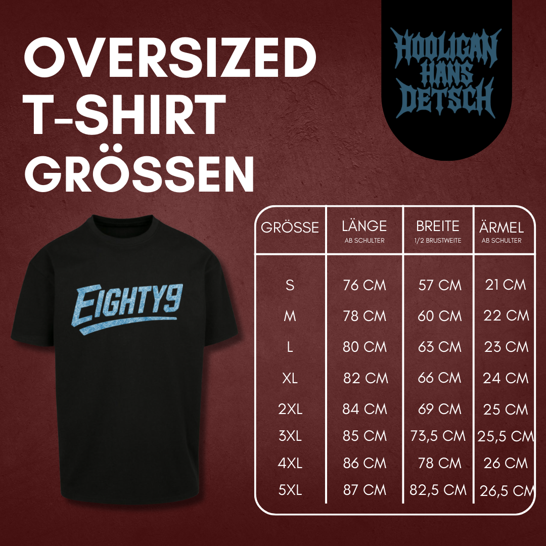 Hans Detsch "Eighty9" Oversized Shirt in 2 Farben