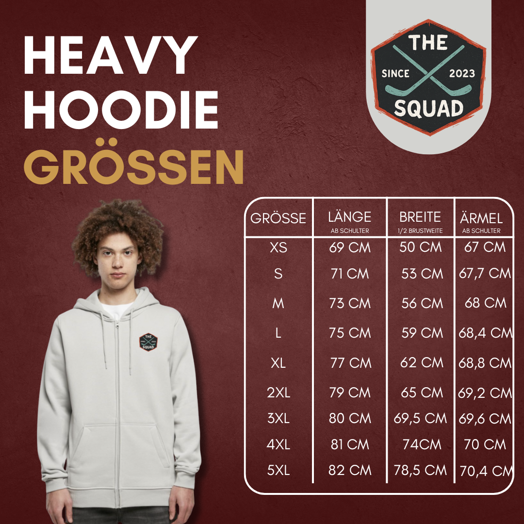 THE SQUAD "Favorite" Heavy Zip Hoody