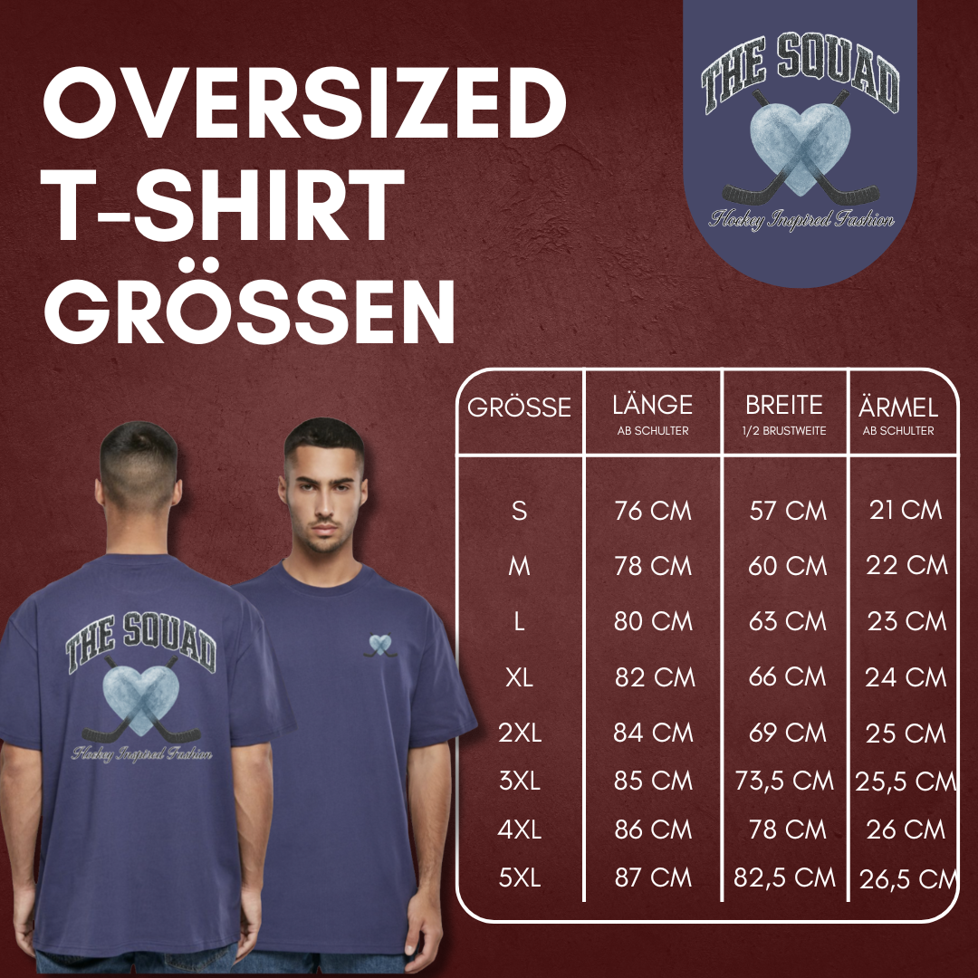 THE SQUAD "Frozen Heart" Oversized T-Shirt