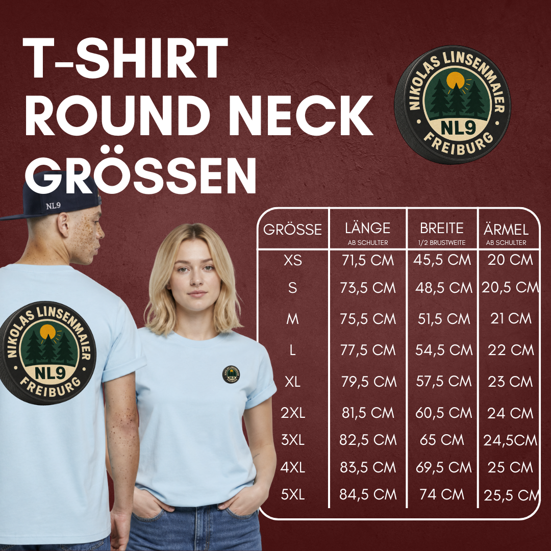 "GIVE A PUCK" Nikolas Linsenmaier X The Squad Hockey T-Shirt