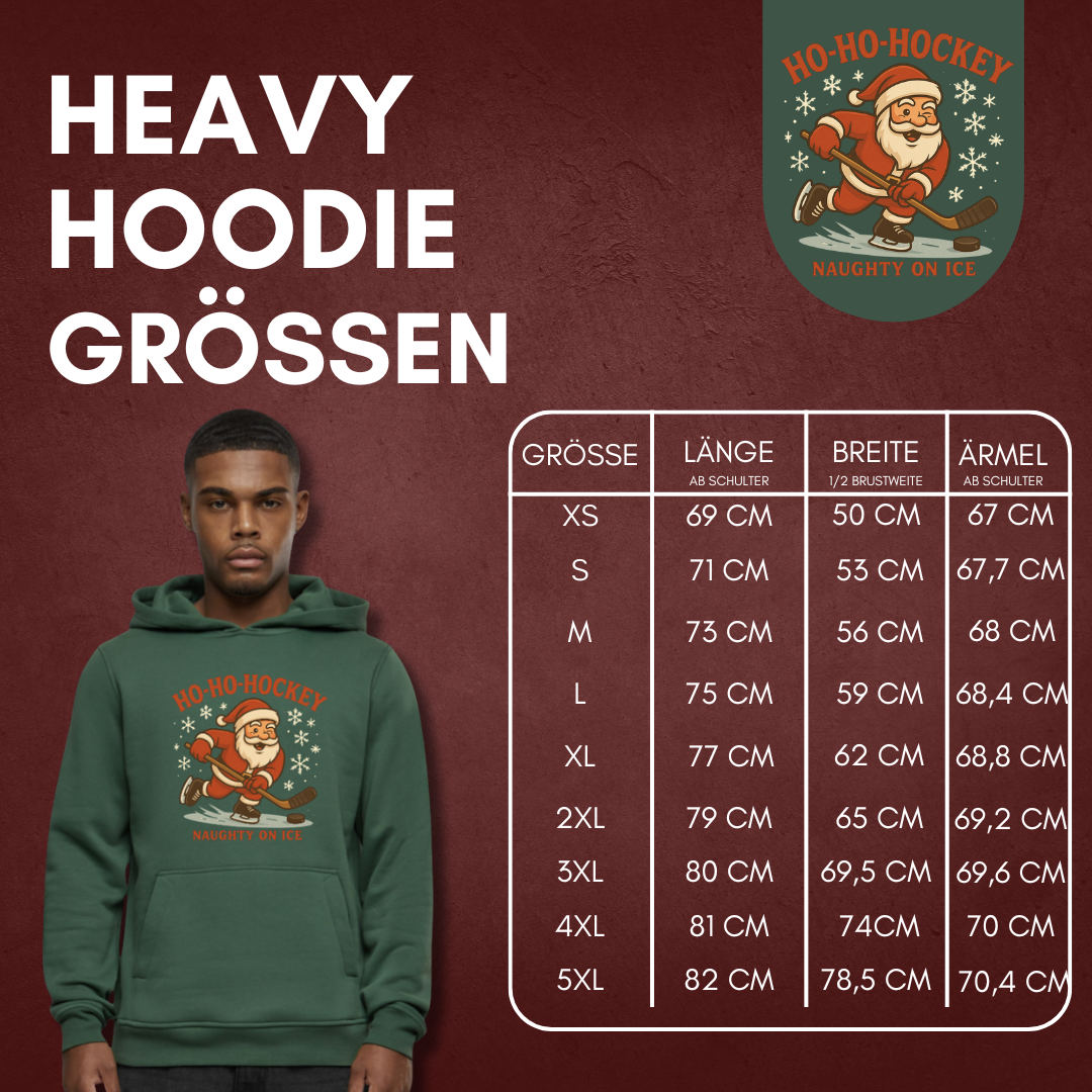 THE SQUAD "Naughty on Ice"  Heavy Hoody