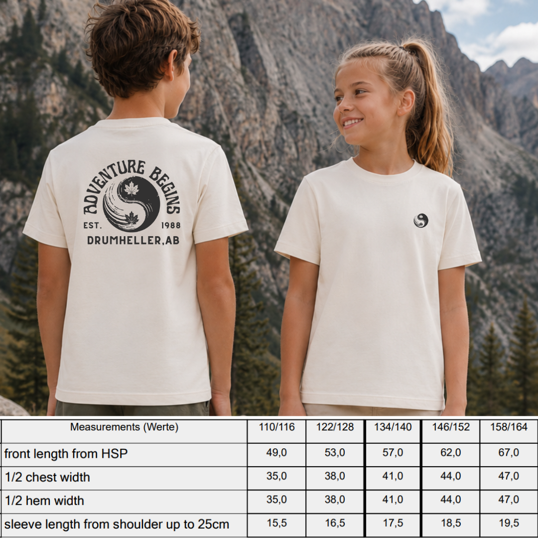 "ADVENTURE BEGINS" Andrew Bodnarchuk X The Squad Hockey Kids T-Shirt