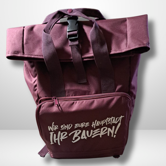 "Wir sind eure Hauptstadt"  🎒🏒 Twin Handle Roll-Top Backpack