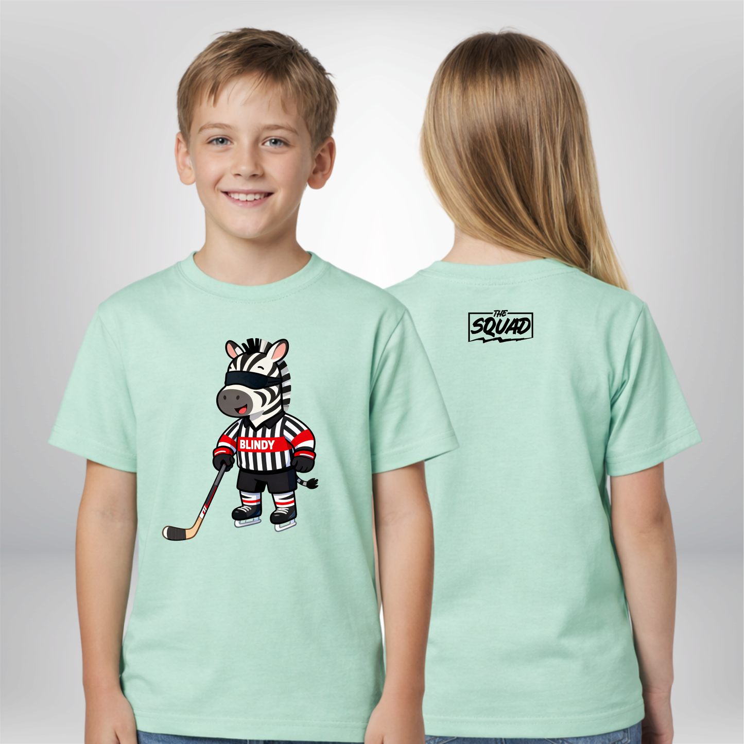 "ZEBRA MODE" The Squad Kids Shirt