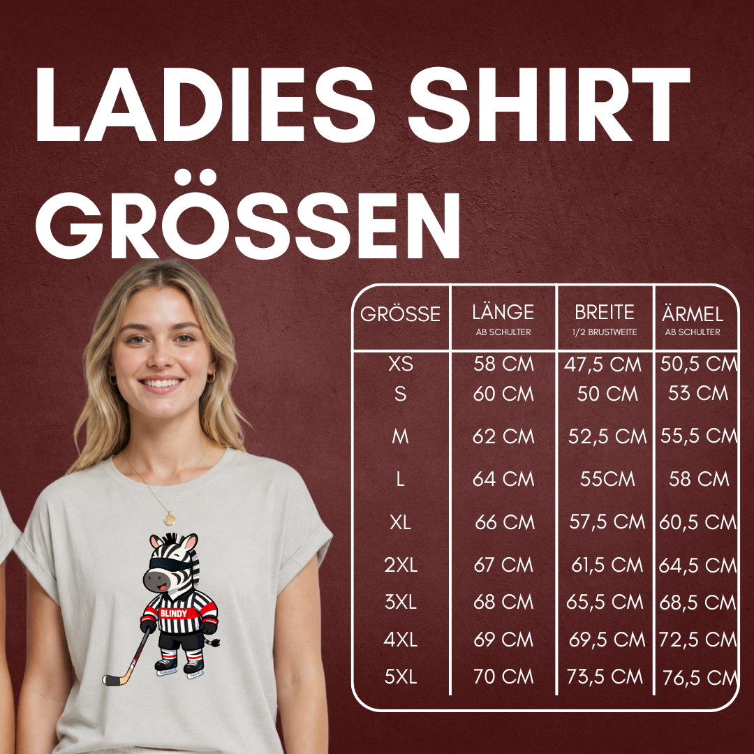 "ZEBRA MODE" The Squad Ladies Shirt