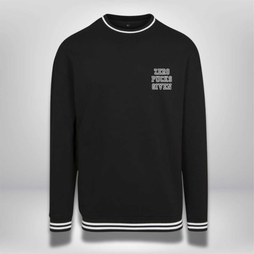 THE SQUAD 🏒 Zero Pucks Given 🏒  College Sweat Crewneck