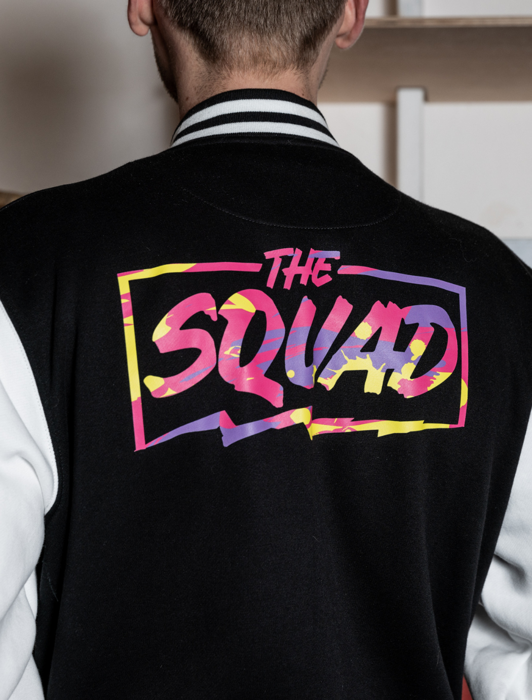 Eisblog X The Squad "Colab" College Jacke