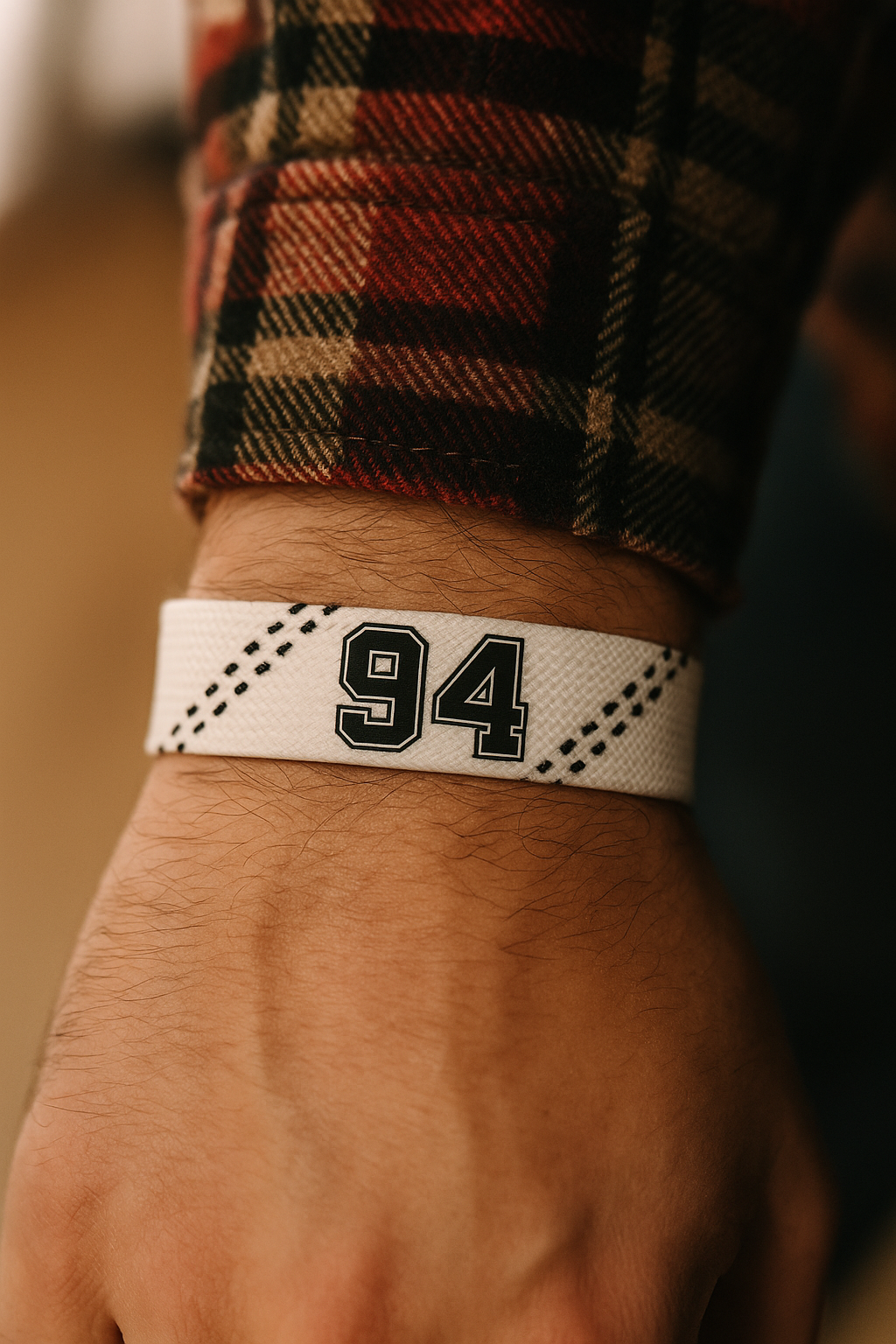 #94 Eishockey Armband Liam Kirk #94 - GAMECODE Lace Armband