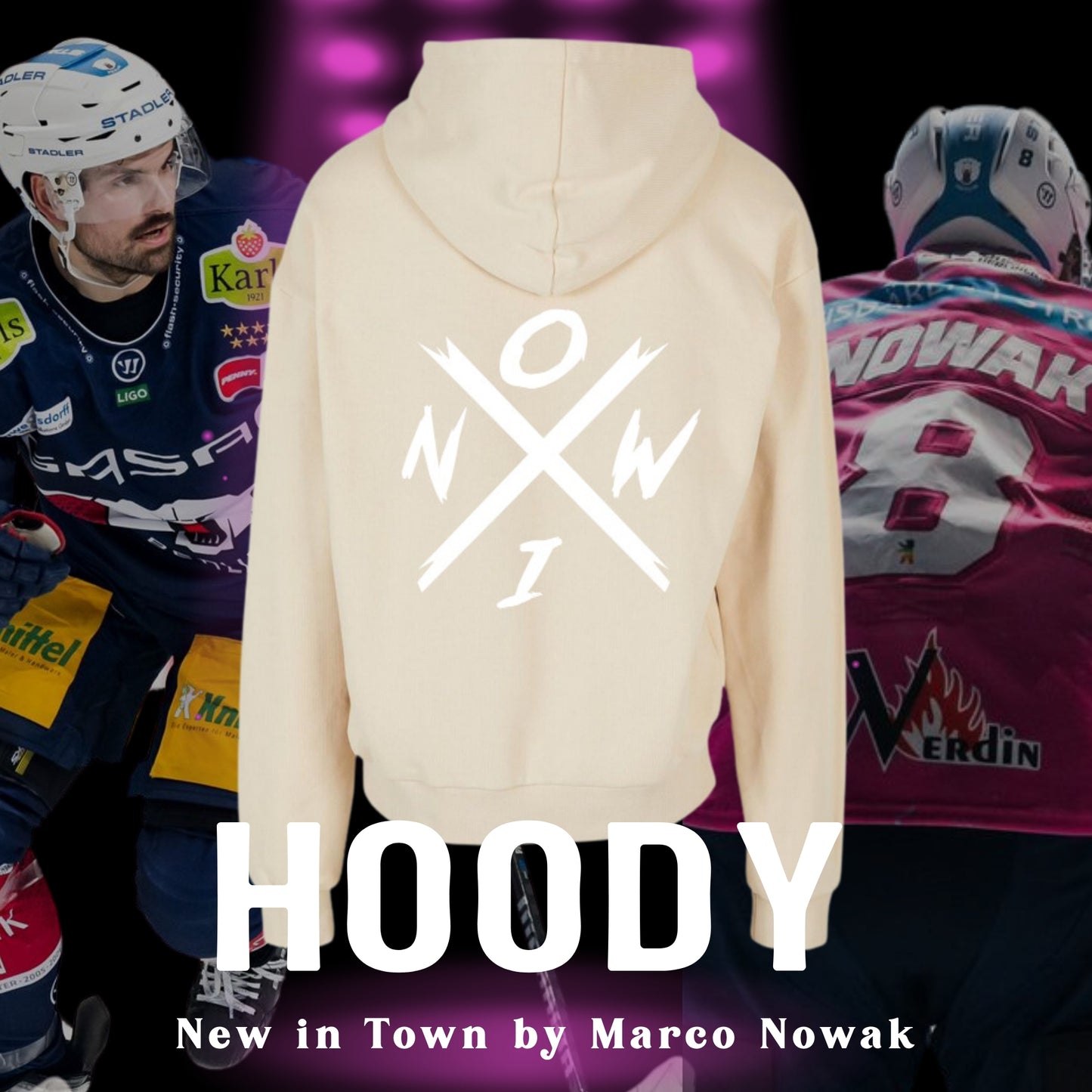 Marco Nowak "NOWI" Hoody ultra heavy Cotton