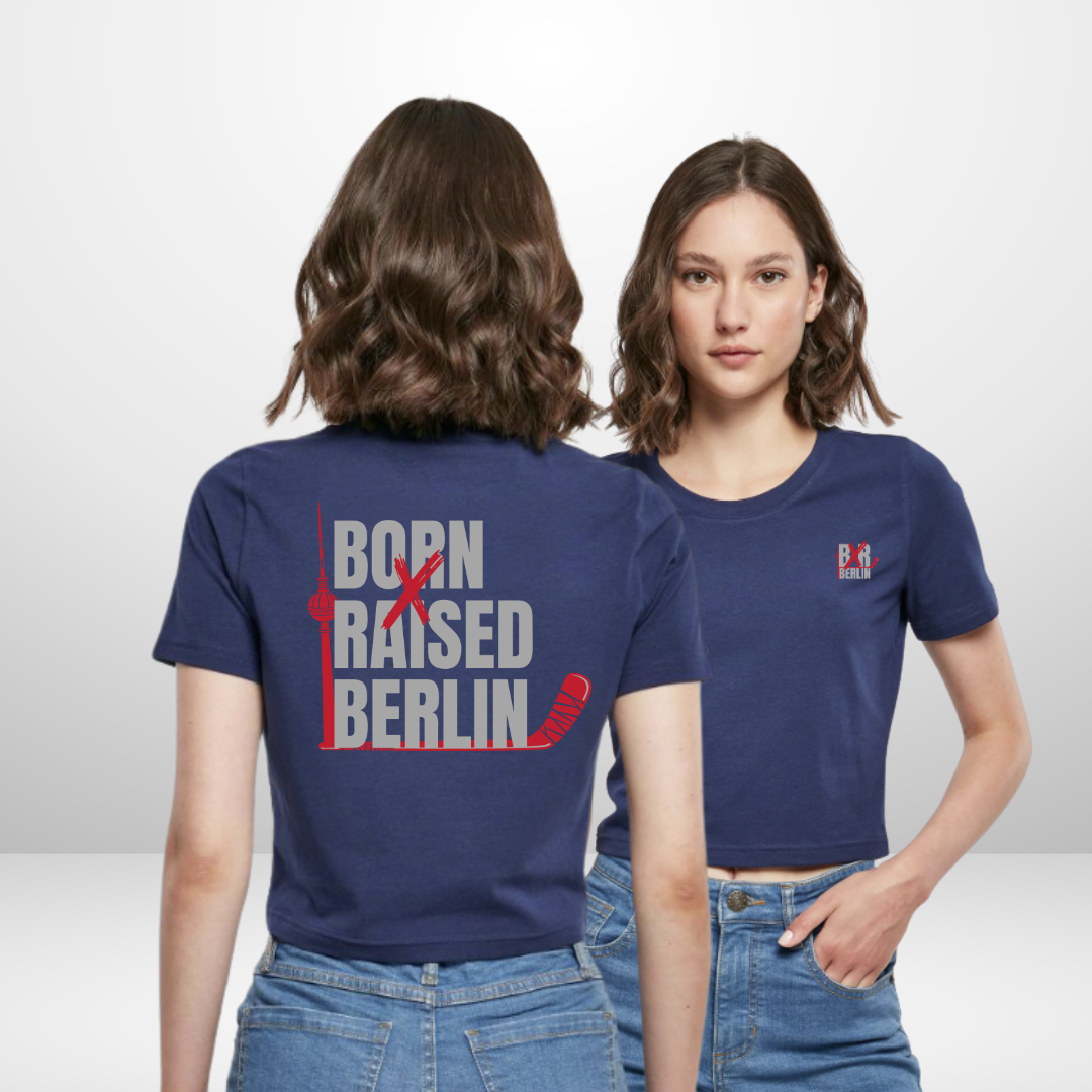 THE SQUAD "BORN x RAISED BERLIN"  Cropped Tee