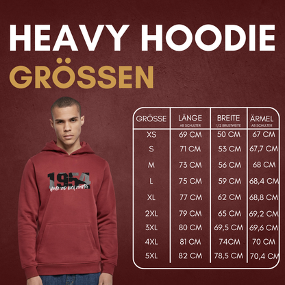 LIMITED DROP: "1954"" Heayy Hoody * NUR 54 STÜCK *