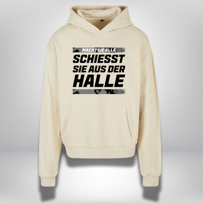 2 Broken Sticks 🏒 Schiesst sie aus der Halle"🏒 Oversized Hoody