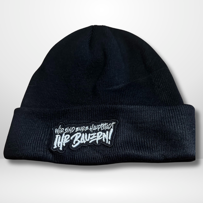 "Wir sind eure Hauptstadt" Beanies in 2 Farben * 2 Broken Sticks x THE SQUAD *