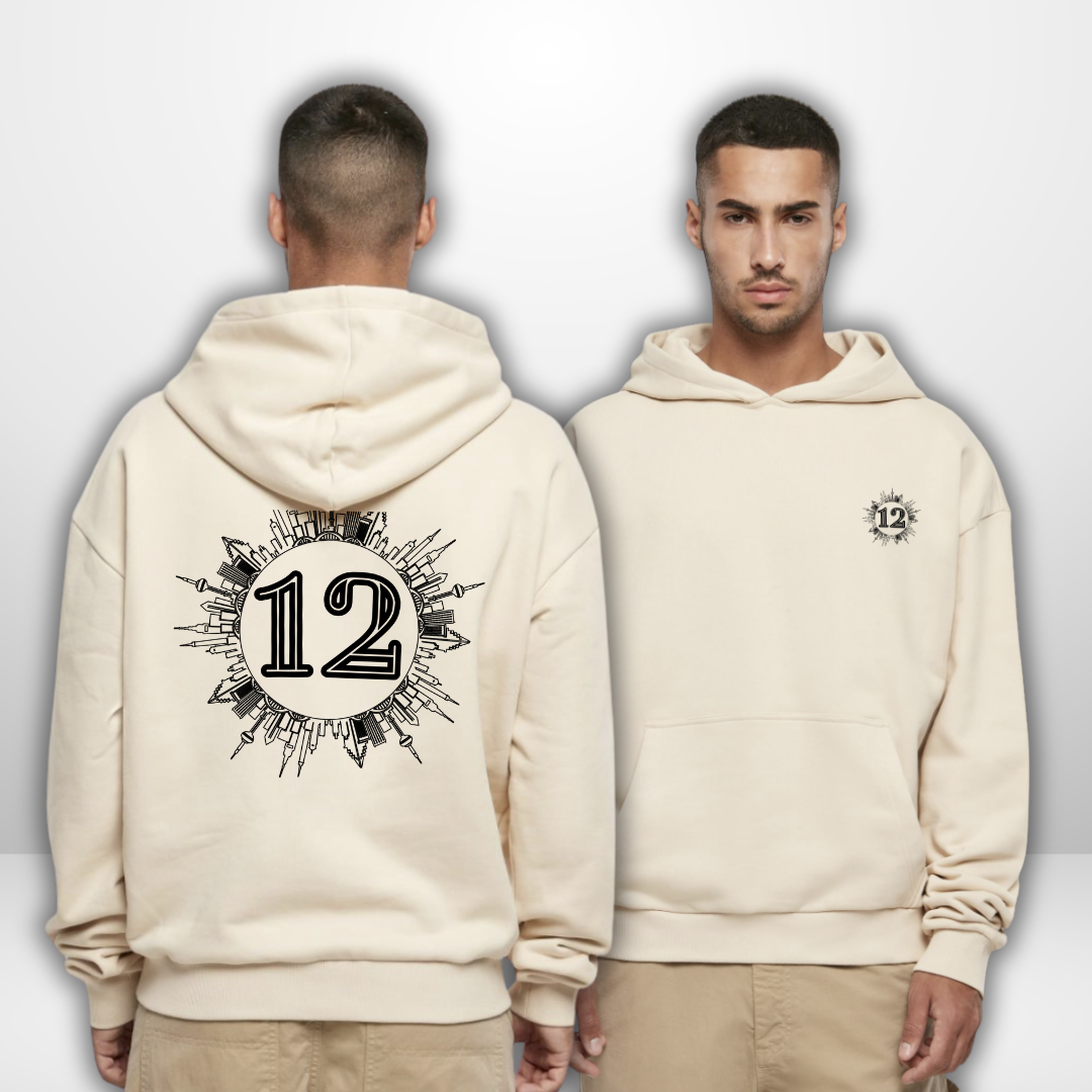 Eric Mik "Skyline" Oversized Hoodie
