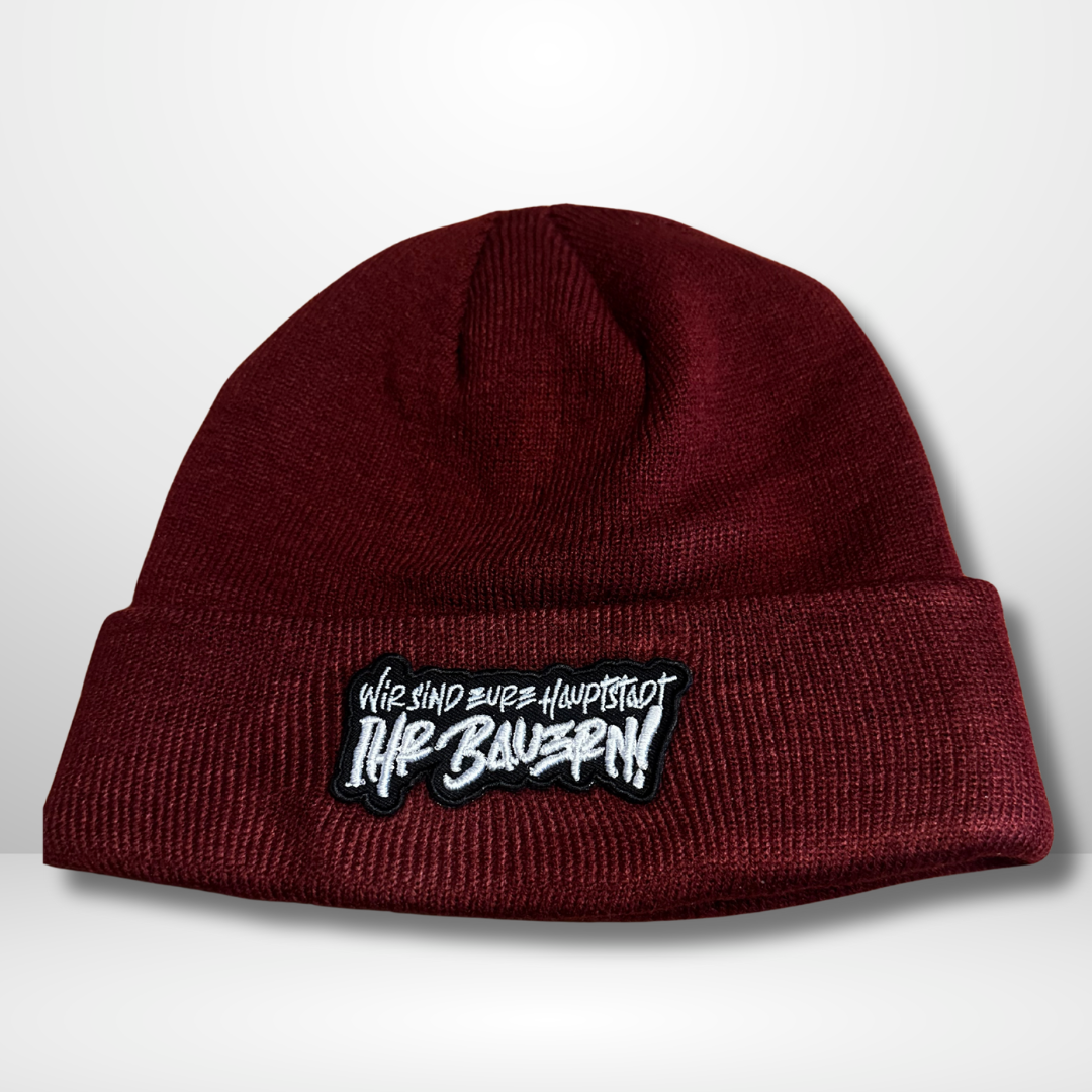 "Wir sind eure Hauptstadt" Beanies in 2 Farben * 2 Broken Sticks x THE SQUAD *