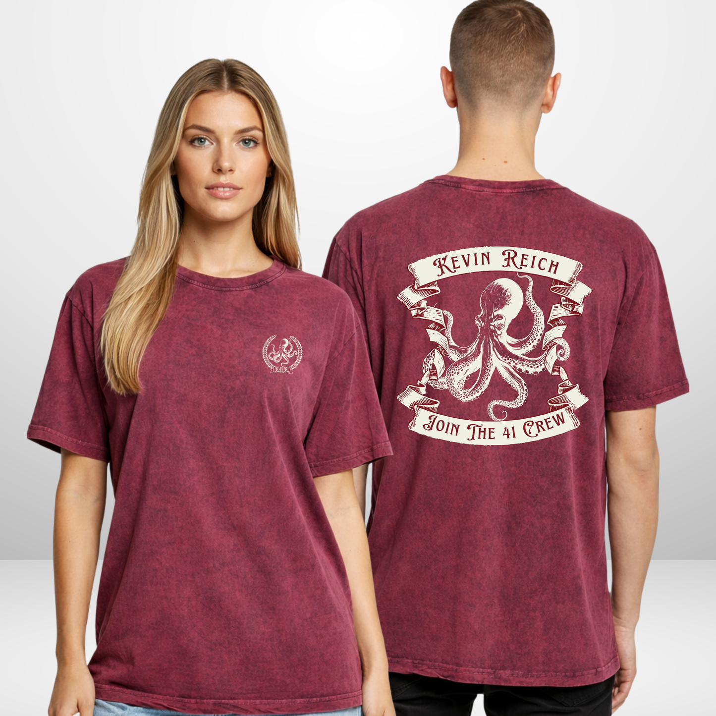 "41 CREW BUNDLE" Kevin Reich X The Squad Shirt & Cap