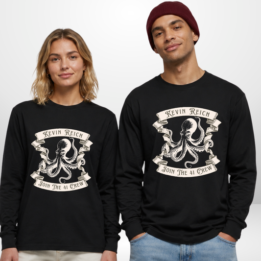 "41 CREW" Kevin Reich X The Squad Organic Longsleeve