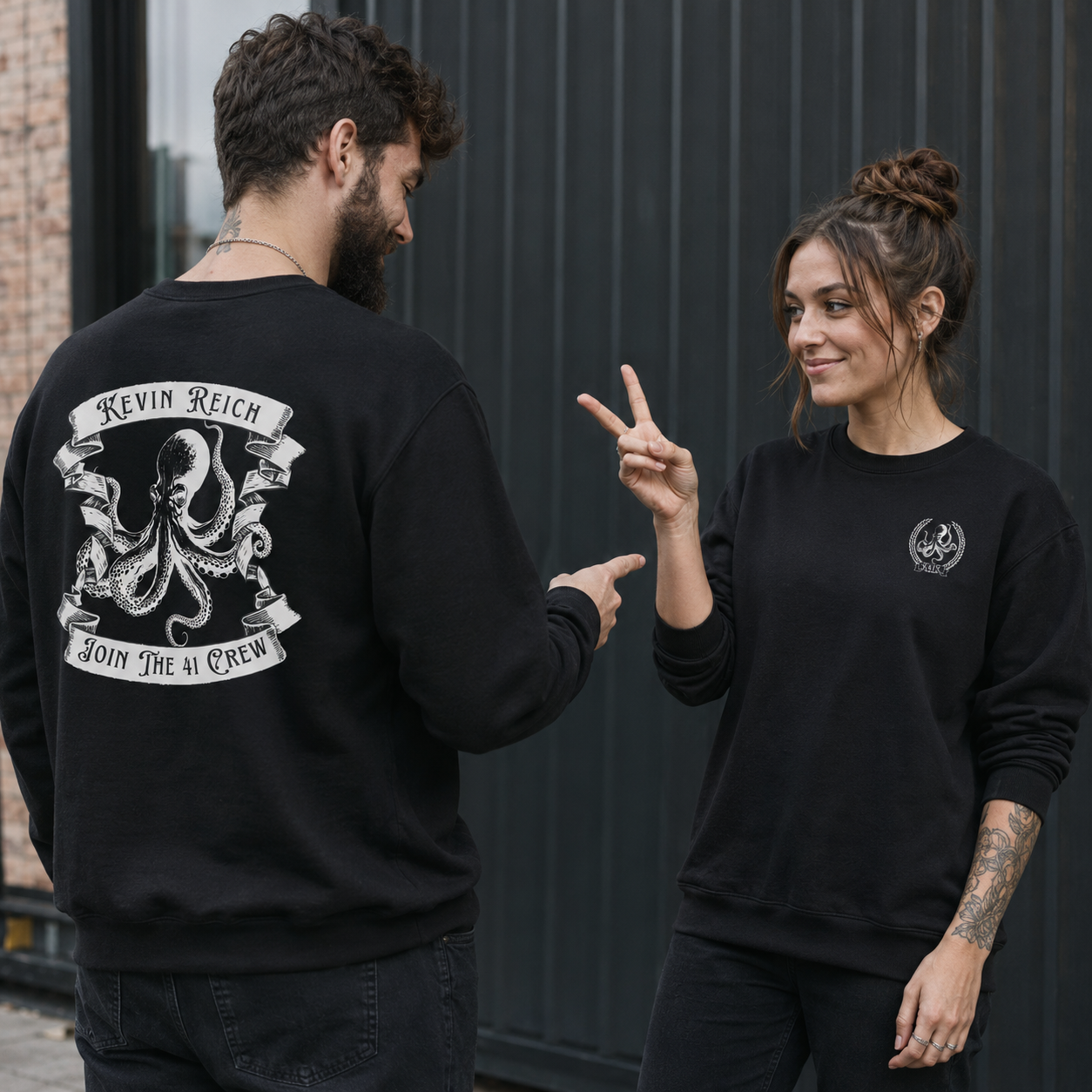 Crew 41 Crewneck Kevin Reich X The Squad
