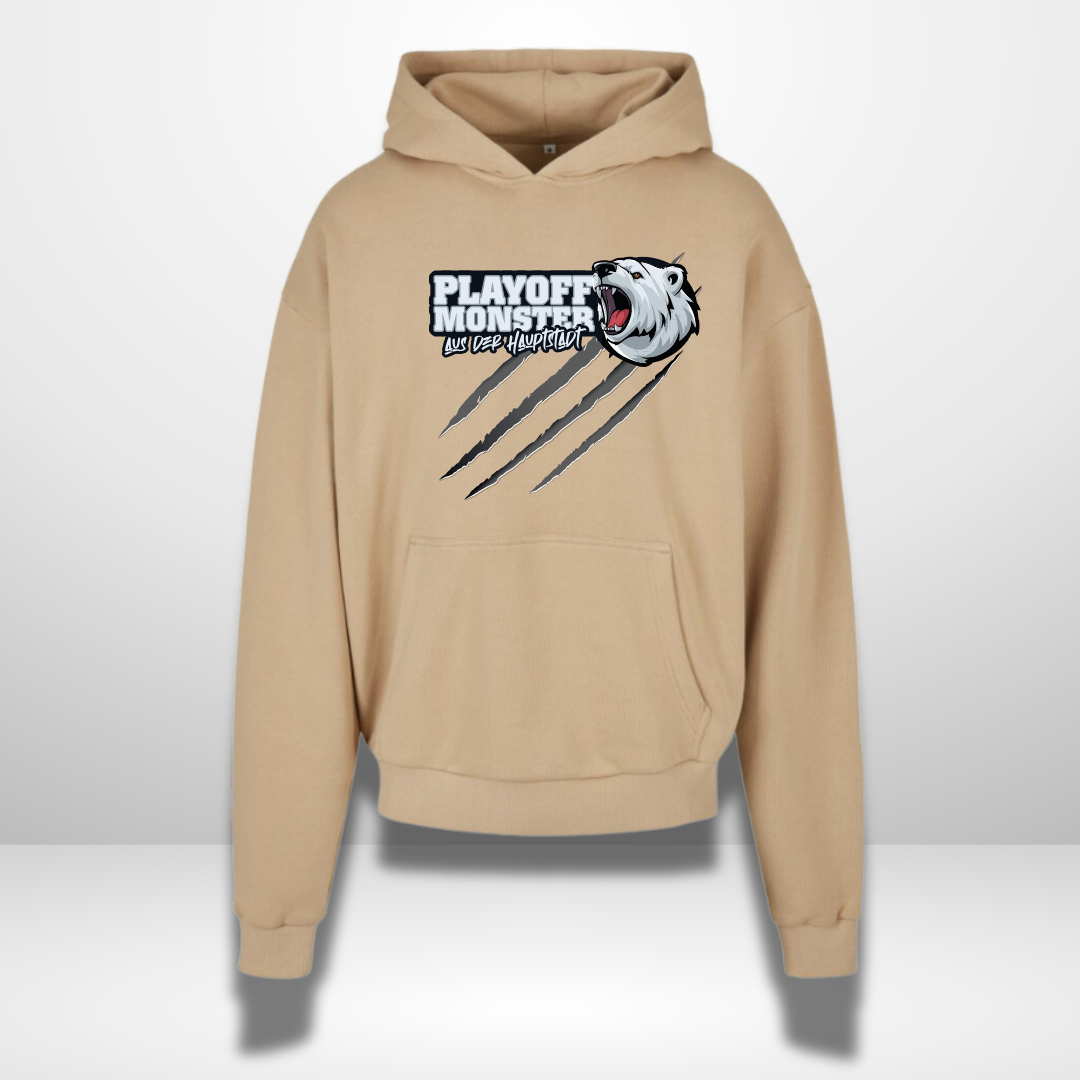 "Playoff Monster" Oversized Hoodie in 2 Farben * 2 Broken Sticks x THE SQUAD *