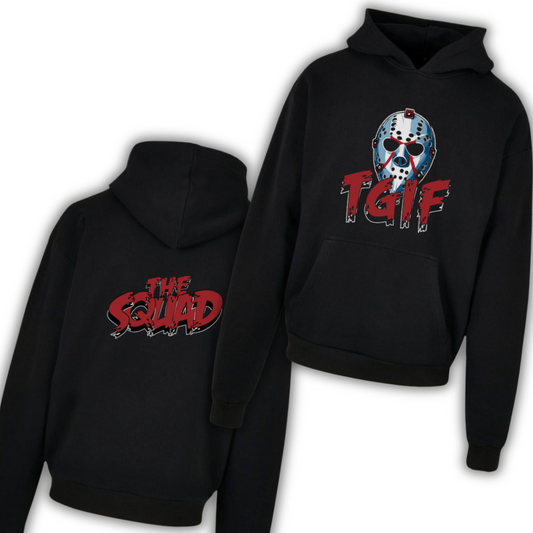 The Squad "Thank God It´s Friday" Ultra Heavy Oversized Hoodie