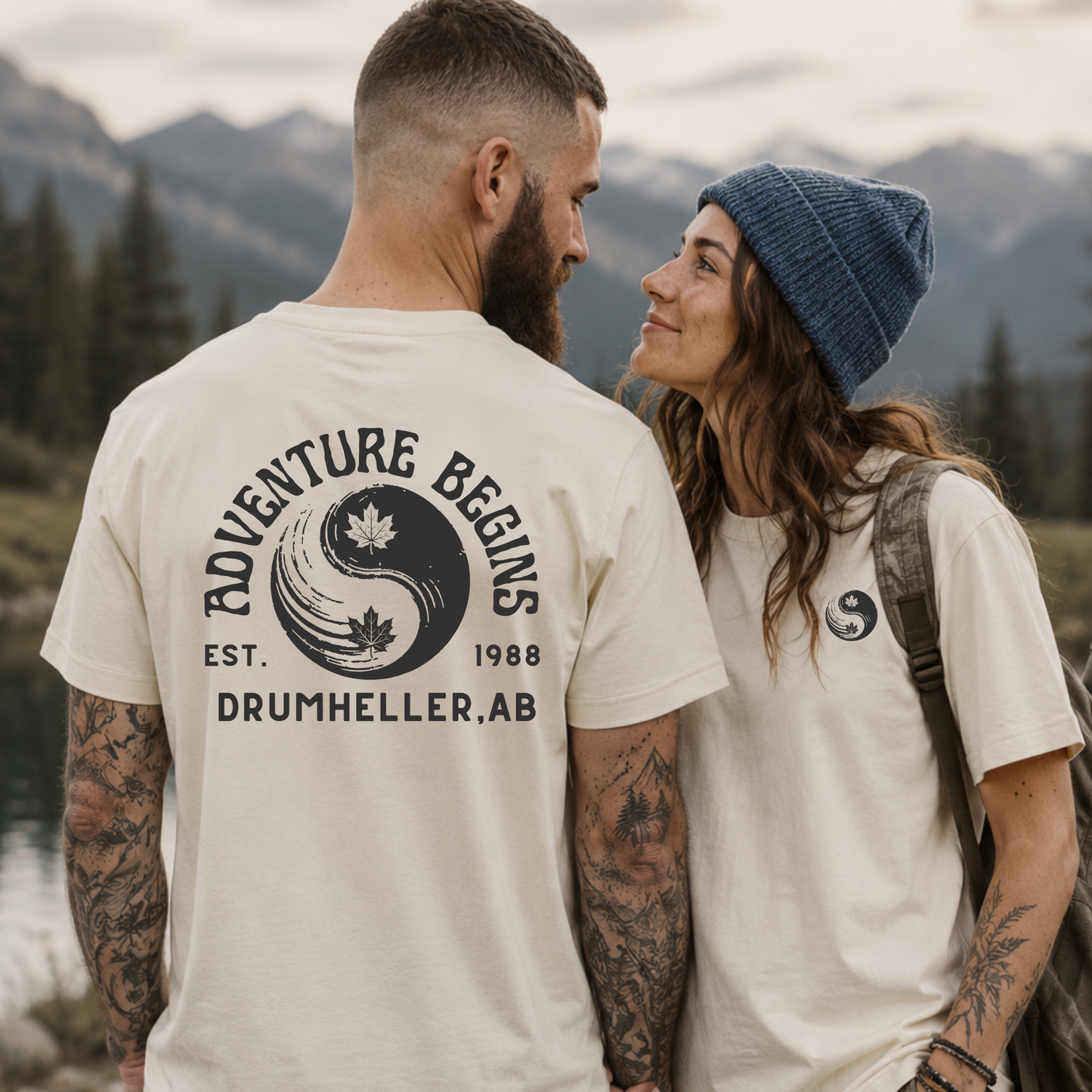 "ADVENTURE BEGINS" Andrew Bodnarchuk X The Squad Hockey T-Shirt