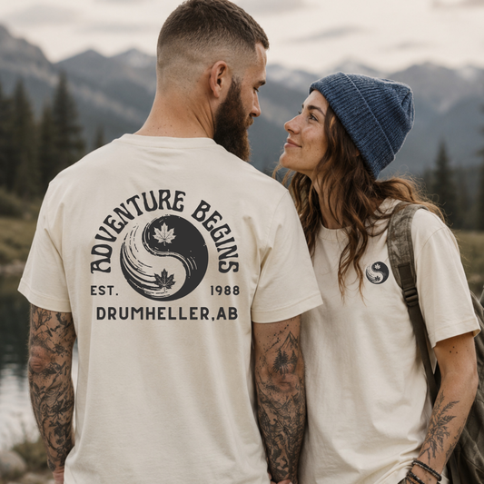 "ADVENTURE BEGINS" Andrew Bodnarchuk X The Squad Hockey T-Shirt