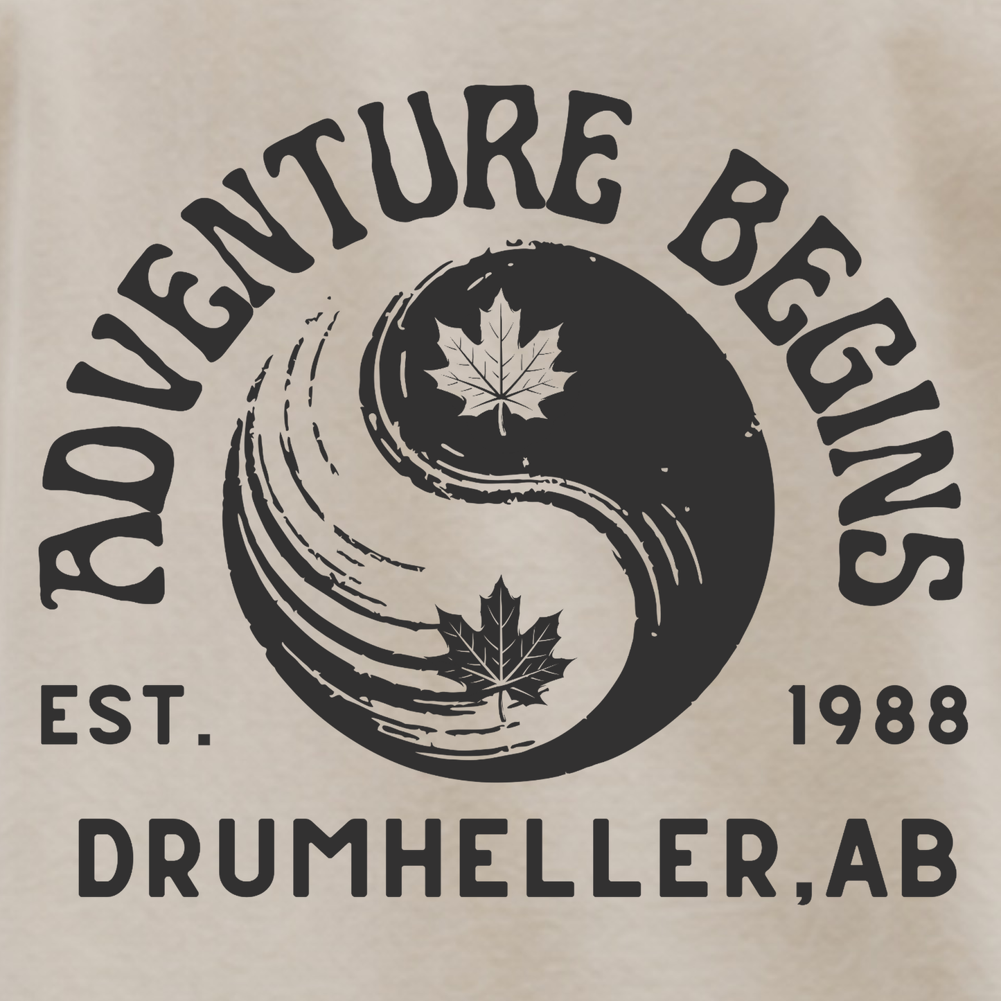 "ADVENTURE BEGINS" Andrew Bodnarchuk X The Squad Hockey T-Shirt