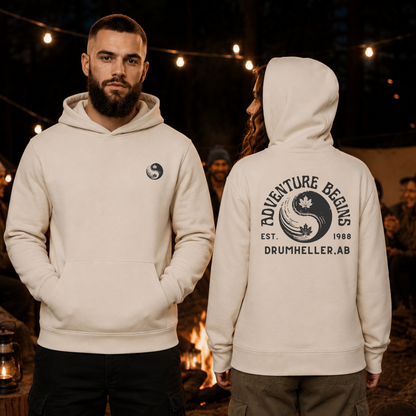 "ADVENTURE BEGINS" Andrew Bodnarchuk X The Squad Hockey Heavy Hoody