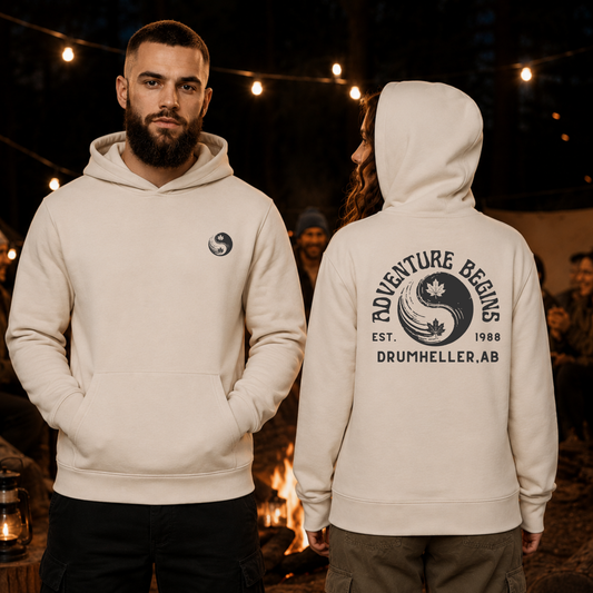 "ADVENTURE BEGINS" Andrew Bodnarchuk X The Squad Hockey Heavy Hoody