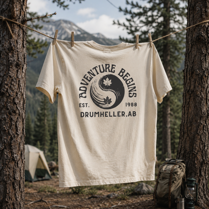 "ADVENTURE BEGINS" Andrew Bodnarchuk X The Squad Hockey T-Shirt