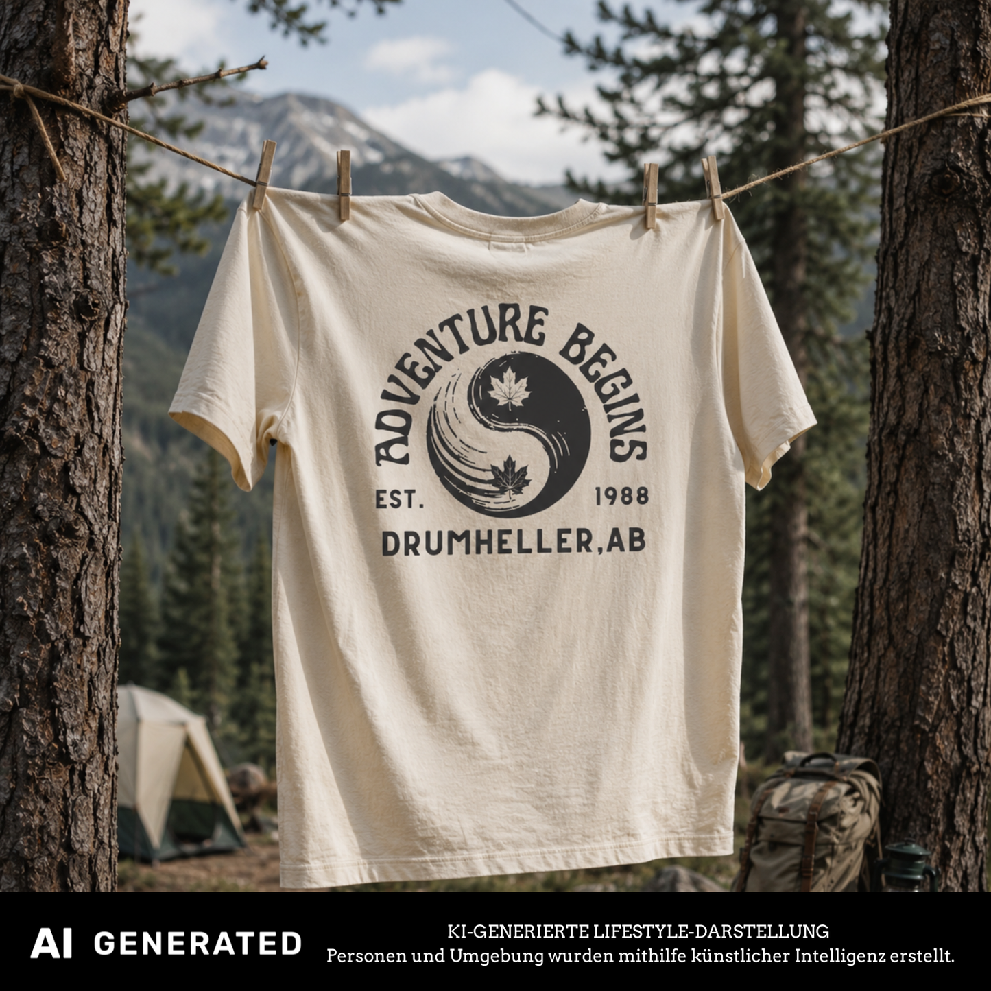 ADVENTURE BEGINS Shirt Andrew Bodnarchuk X The Squad